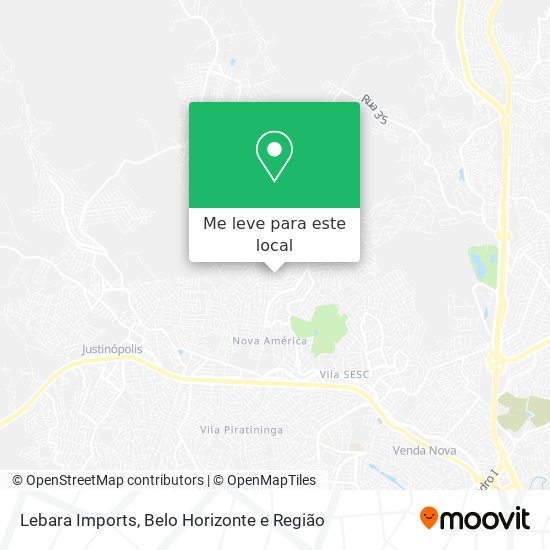 Lebara Imports mapa