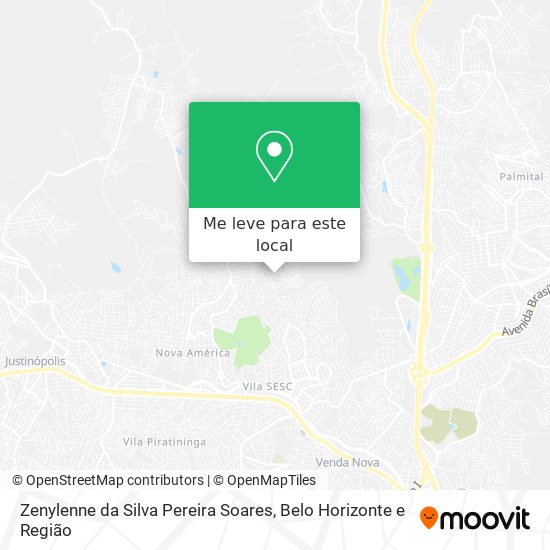 Zenylenne da Silva Pereira Soares mapa
