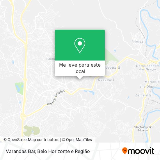 Varandas Bar mapa