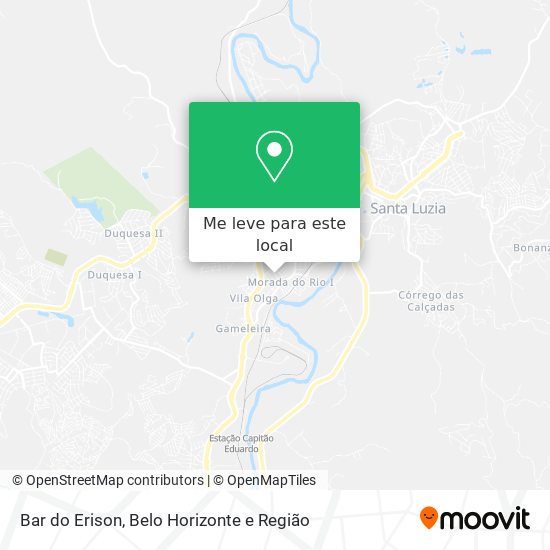Bar do Erison mapa