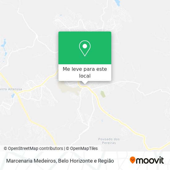 Marcenaria Medeiros mapa