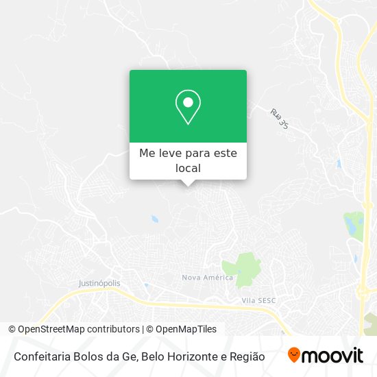 Confeitaria Bolos da Ge mapa