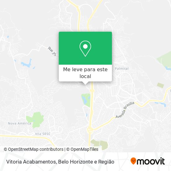 Vitoria Acabamentos mapa