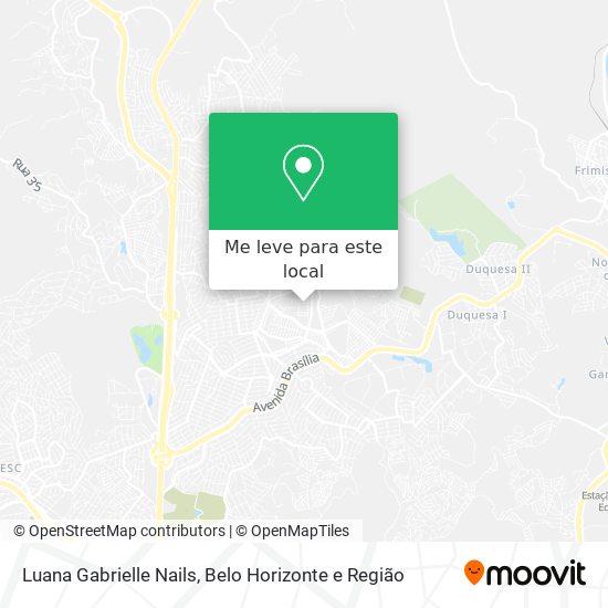 Luana Gabrielle Nails mapa