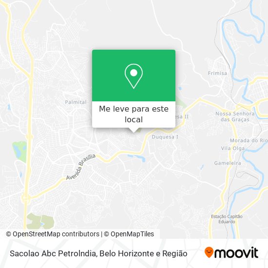 Sacolao Abc Petrolndia mapa