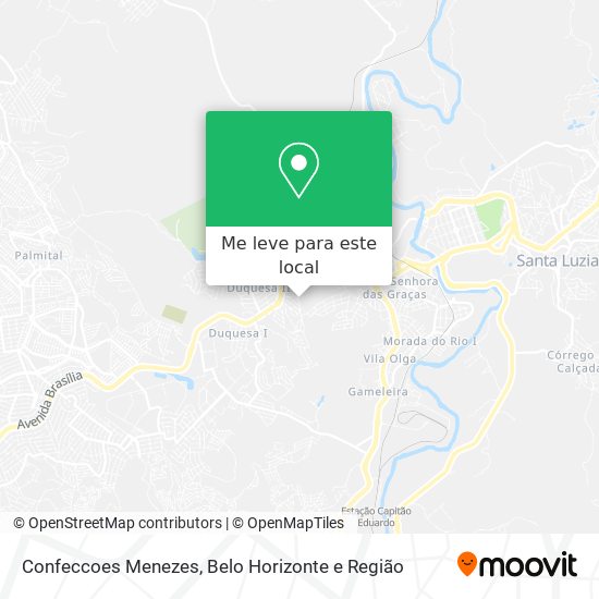 Confeccoes Menezes mapa