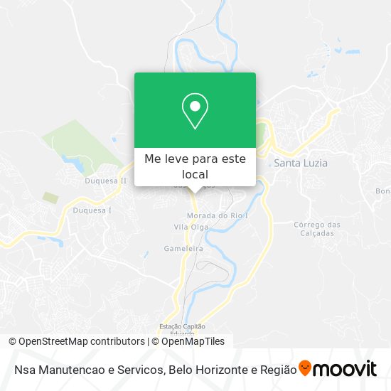 Nsa Manutencao e Servicos mapa