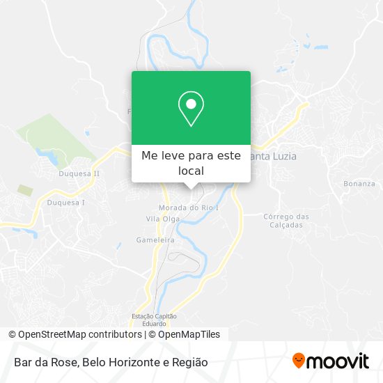 Bar da Rose mapa