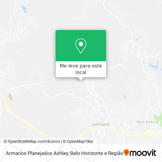 Armarios Planejados Ashley mapa