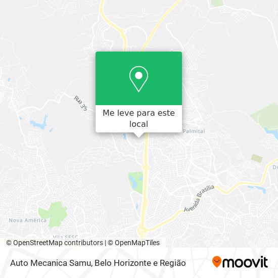 Auto Mecanica Samu mapa