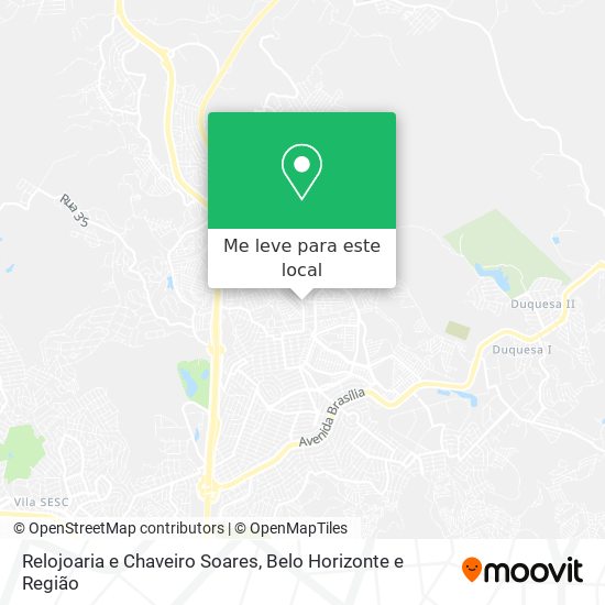 Relojoaria e Chaveiro Soares mapa
