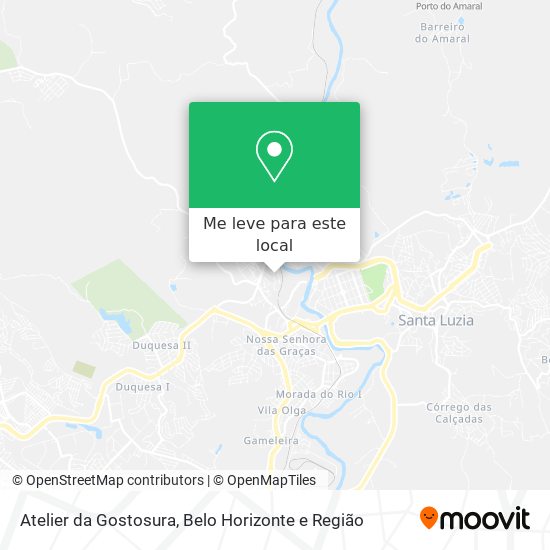 Atelier da Gostosura mapa