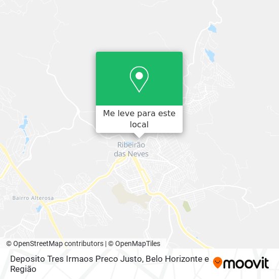 Deposito Tres Irmaos Preco Justo mapa