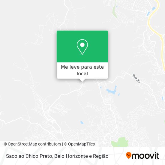 Sacolao Chico Preto mapa