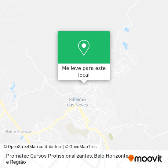 Promatec Cursos Profissionalizantes mapa