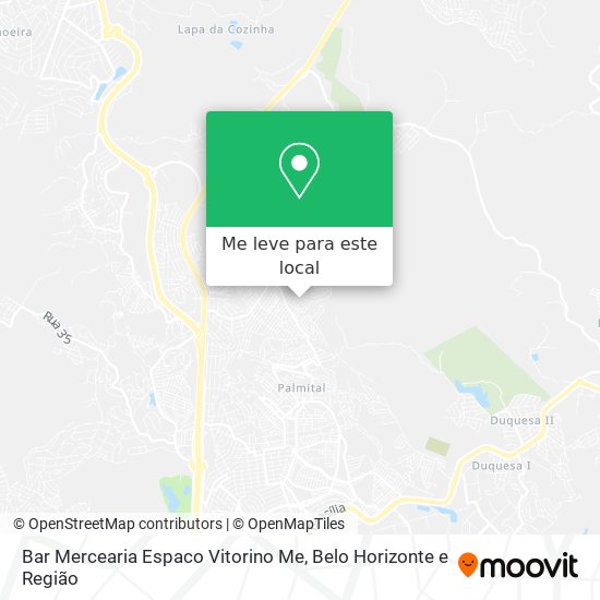 Bar Mercearia Espaco Vitorino Me mapa