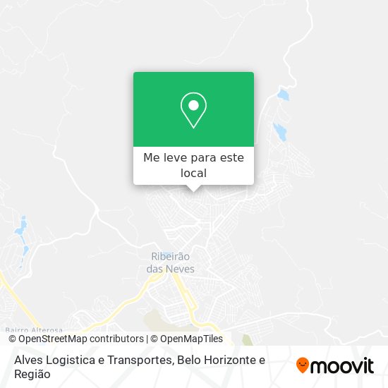 Alves Logistica e Transportes mapa