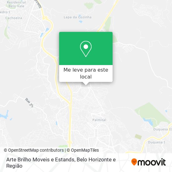 Arte Brilho Moveis e Estands mapa