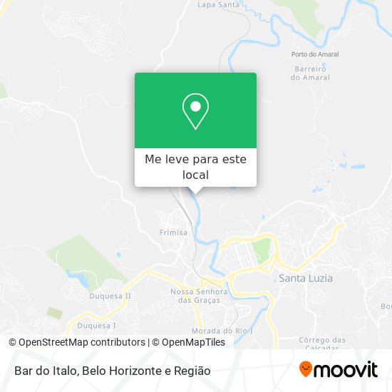 Bar do Italo mapa