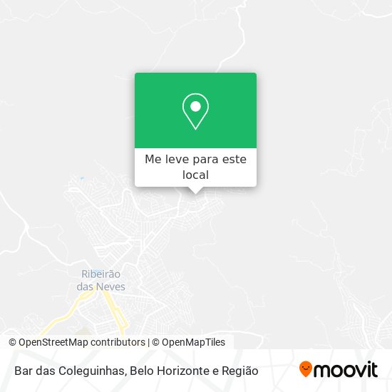 Bar das Coleguinhas mapa