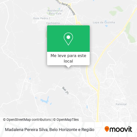 Madalena Pereira Silva mapa