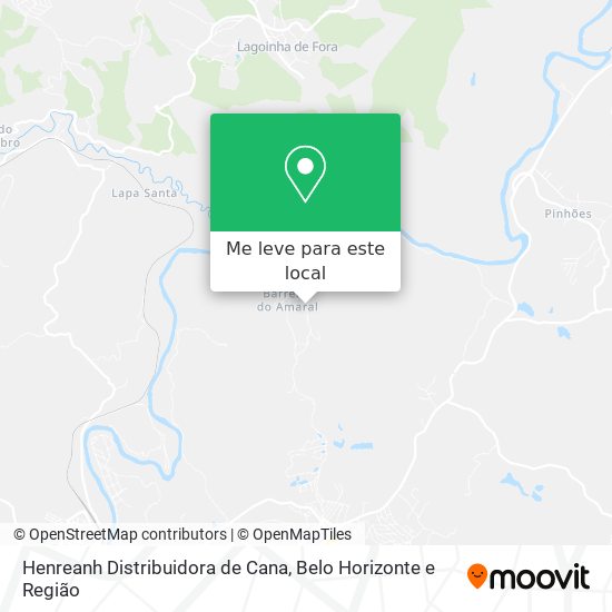 Henreanh Distribuidora de Cana mapa