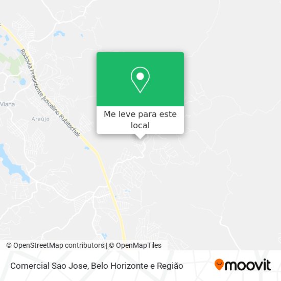 Comercial Sao Jose mapa
