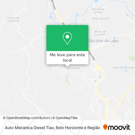 Auto Mecanica Diesel Tiao mapa