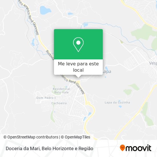 Doceria da Mari mapa