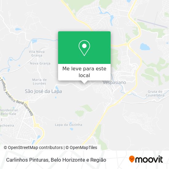 Carlinhos Pinturas mapa