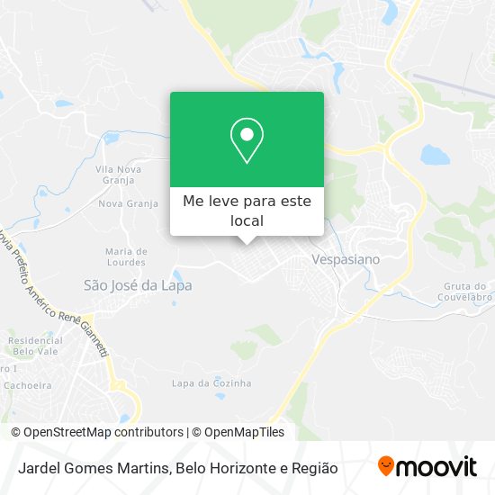 Jardel Gomes Martins mapa