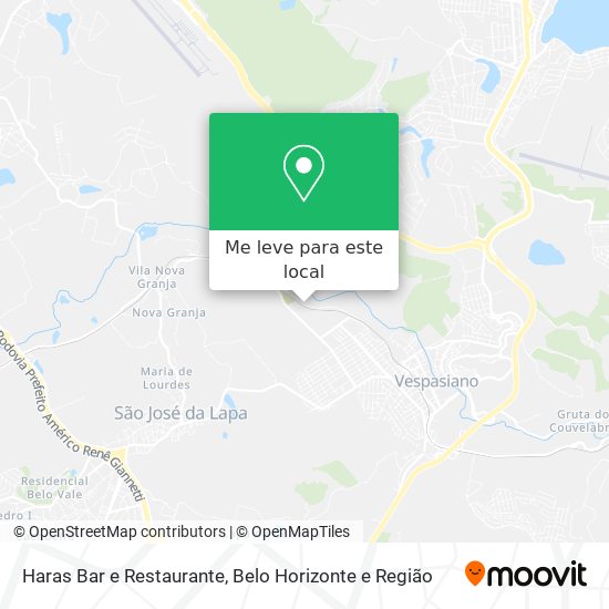 Haras Bar e Restaurante mapa