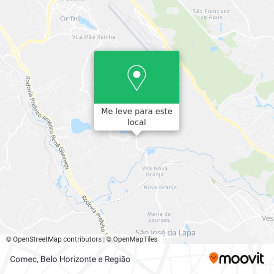 Comec mapa