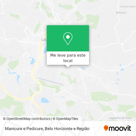 Manicure e Pedicure mapa