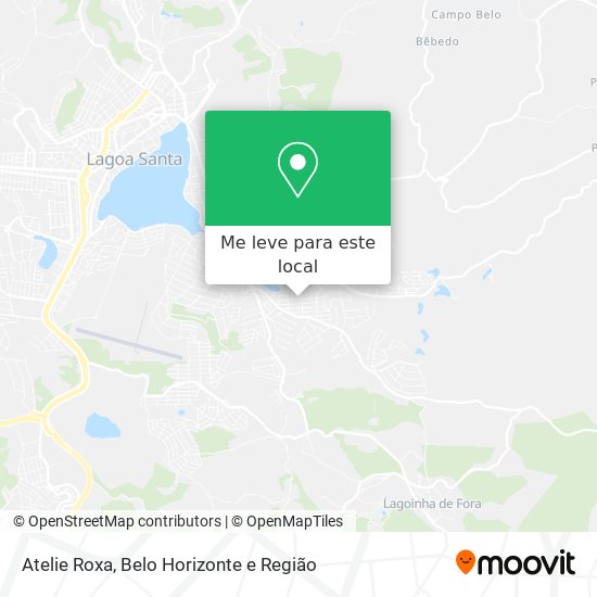 Atelie Roxa mapa