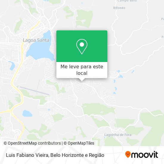 Luis Fabiano Vieira mapa