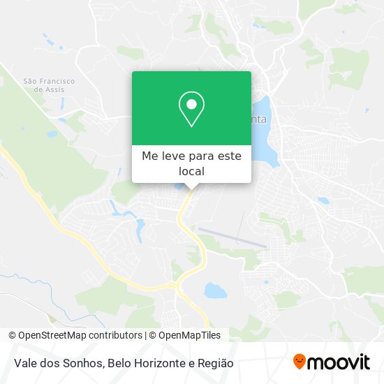 Vale dos Sonhos mapa