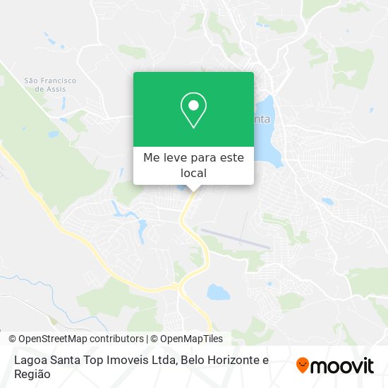 Lagoa Santa Top Imoveis Ltda mapa