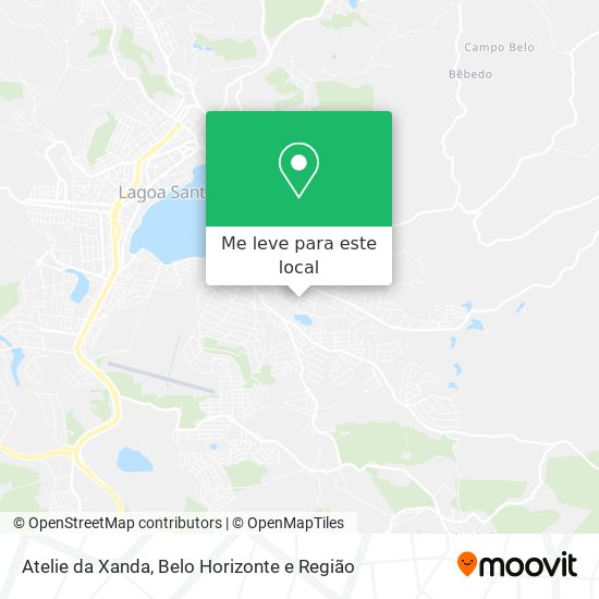 Atelie da Xanda mapa