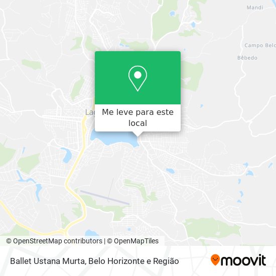 Ballet Ustana Murta mapa