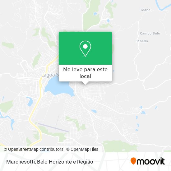 Marchesotti mapa