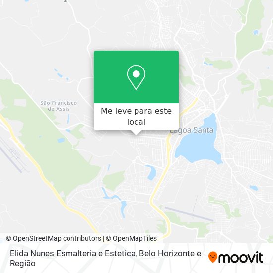 Elida Nunes Esmalteria e Estetica mapa