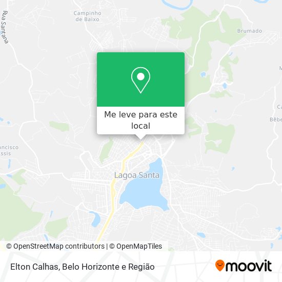 Elton Calhas mapa