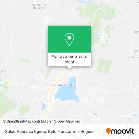 Salao Vanessa Egidio mapa