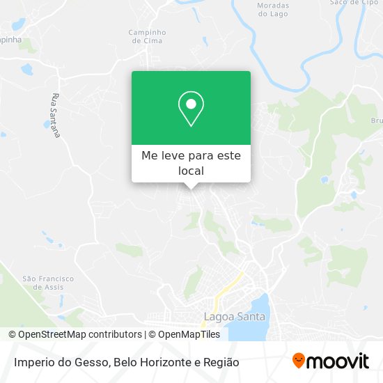 Imperio do Gesso mapa