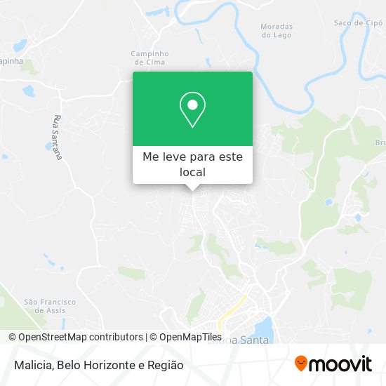 Malicia mapa