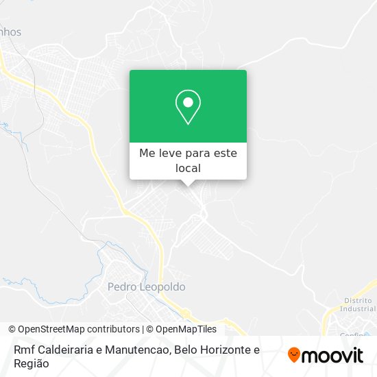 Rmf Caldeiraria e Manutencao mapa