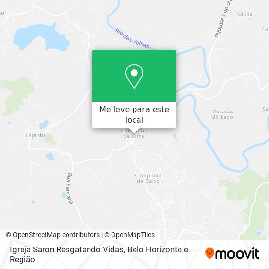Igreja Saron Resgatando Vidas mapa