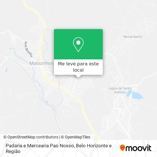 Padaria e Mercearia Pao Nosso mapa