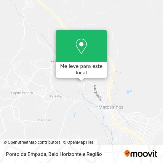 Ponto da Empada mapa